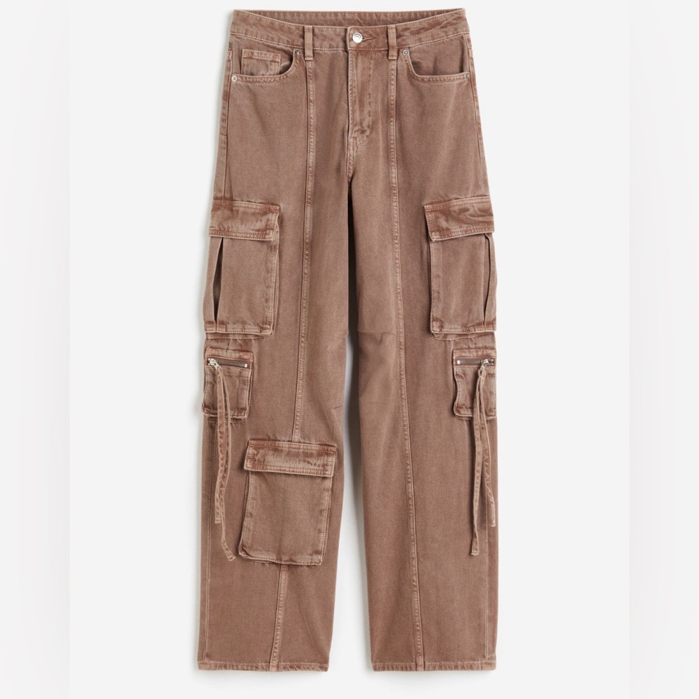 WOMENS*SZ8 cargo jeans *NWOt